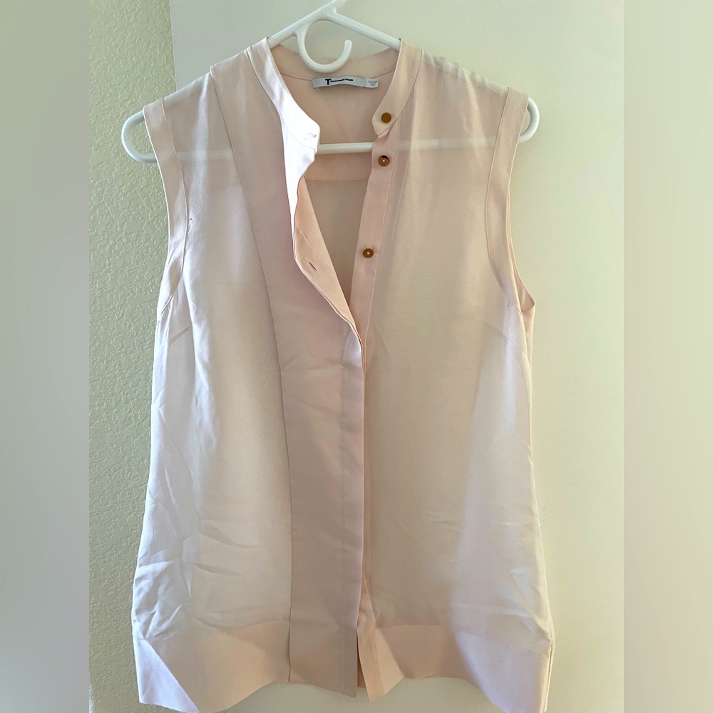 Alexander Wang Sheer Pink Top